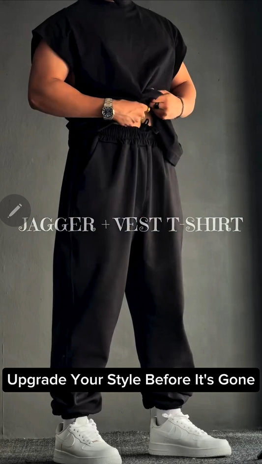 Jagger + vest tishirt